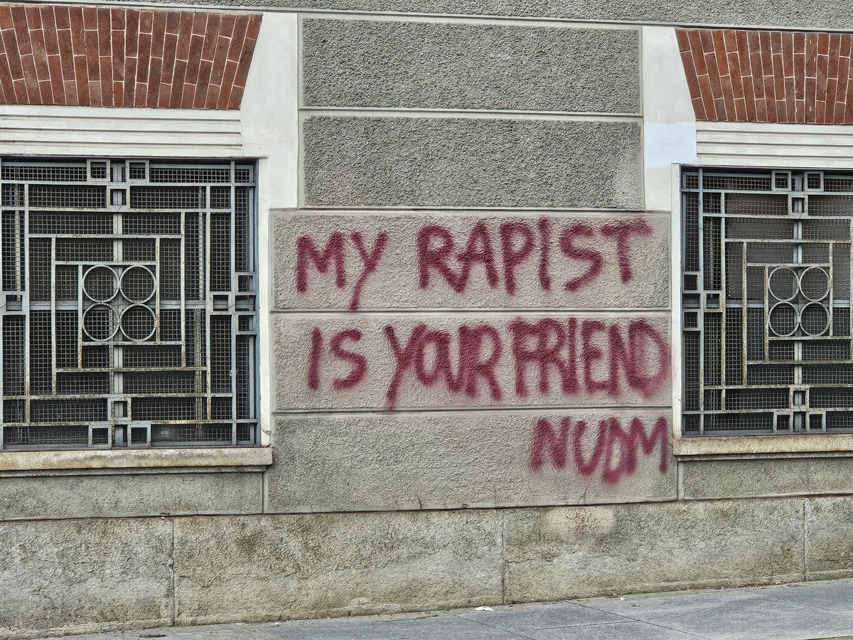 I saw this graffiti in Torino today. I googled NUDM to find out more, in hope. But.