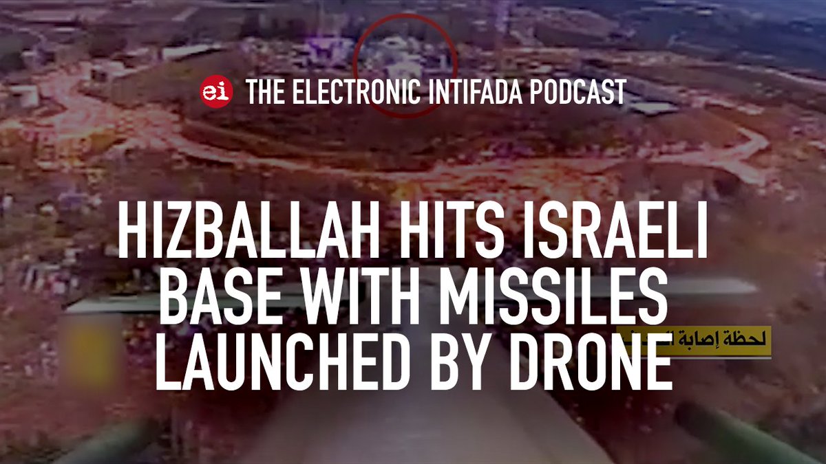Hizballah hits Israeli base with missiles launched by drone, with @JonElmer bit.ly/3R4p3Cp
