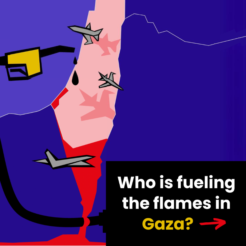 SOMO's tweet photo. 🔎 Who is fueling the flames in #Gaza? Since 7/10, many have reported war crimes by the Israeli Air Force. Our briefing examines companies &amp; states supplying jet fuel to Israel &amp; the legal implications. Read &amp; amplify the call for an oil &amp; fuel #embargo!👇
https://t.co/FVy85y0OKE