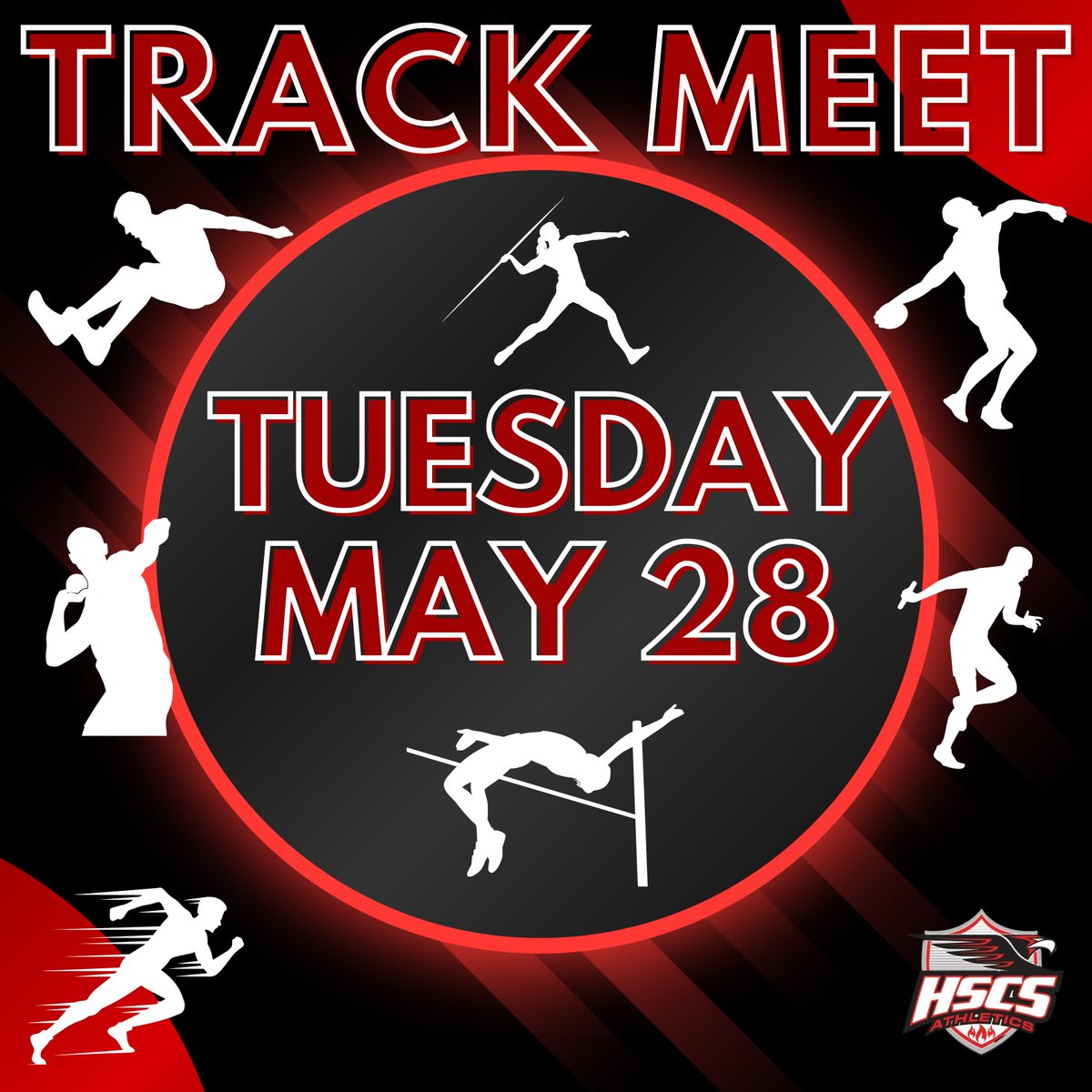 Good luck to all of our Flyers athletes heading to the LDAA track meet tomorrow!
❤️🖤🤍
#HSCSproud #HSCSFlyers #LetsGoFlyers