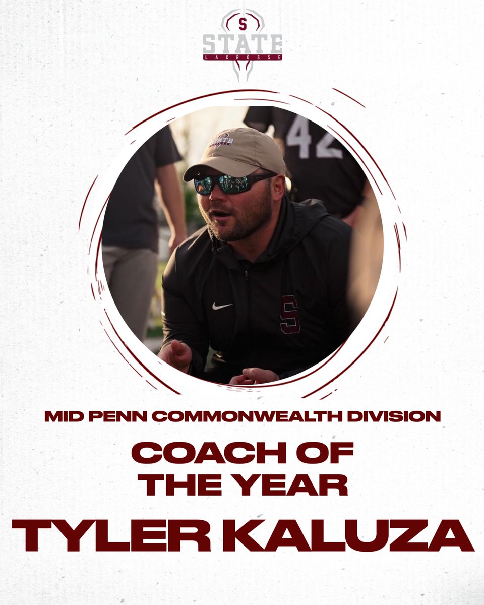 SCBoys_Lax's tweet photo. Coach Kaluza voted as Coach of the Year for the Mid Penn Commonwealth division. https://t.co/IGRBFuhDGz