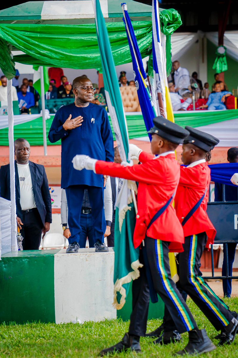 Happy Children's Day to our young visionaries who will shape our future. Earlier today, we participated in the Children's Day festivities at the Umuahia Township Stadium, alongside pupils and students from various educational institutions. Witnessing the resilience of these
