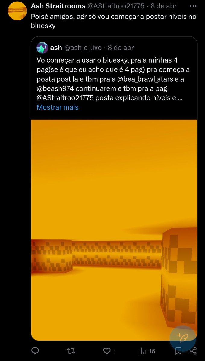 AStraitroo21775's tweet photo. E cara o pessoal ainda acha que eu vou usar o bluesky, mais cara o bluesky não tem a função pra por mais posts quando você quer postar, por isso que eu voltei aqui, e mano. https://t.co/DGbu7ZjYIB