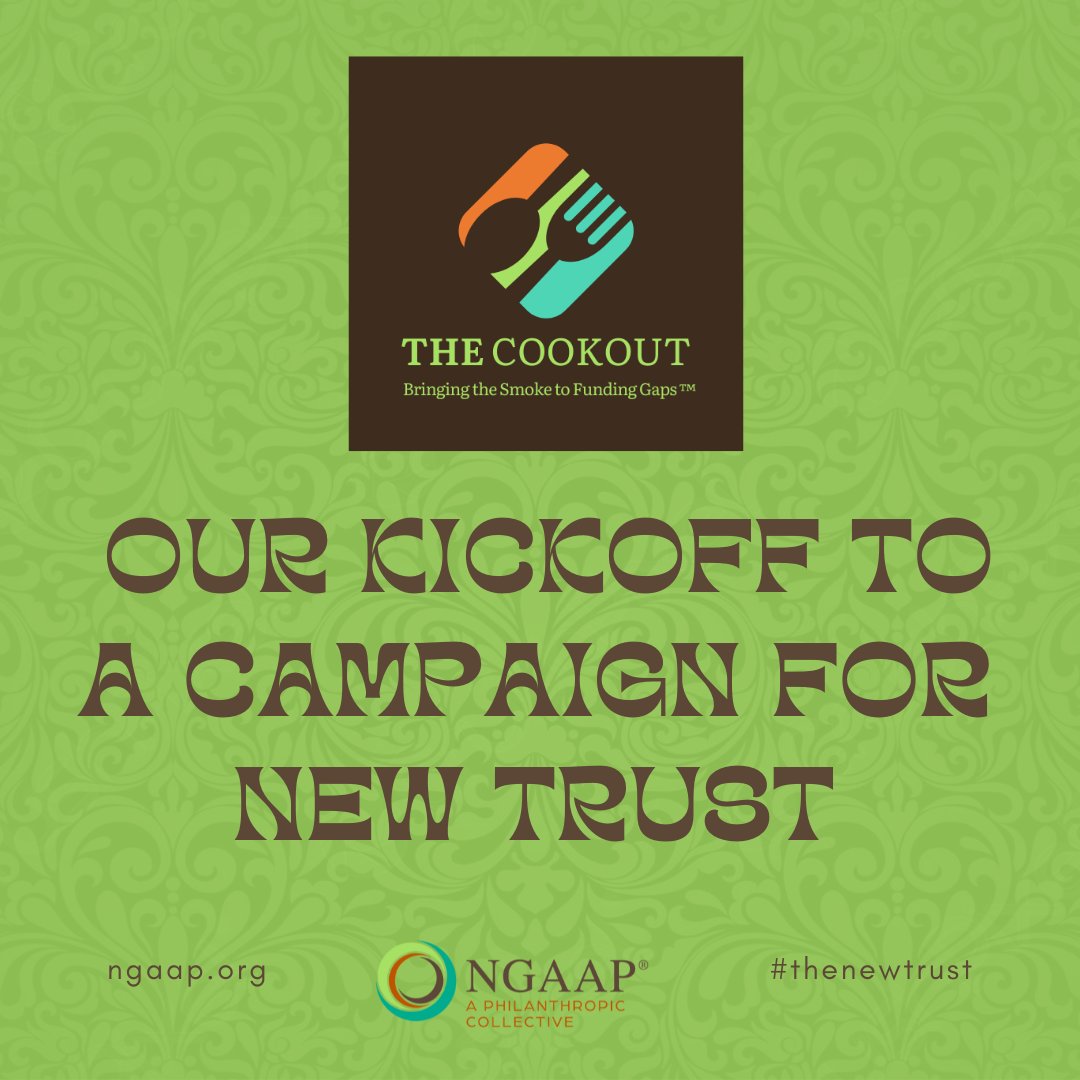 #MemorialDay, the unofficial start of summer, is ideal for sharing #deets on The Cookout, where we're bringing the smoke to funding gaps!

Join us at the table with a contribution of $500 or more!
ngaap.org/the-cookout

#givingcircle #philanthropy