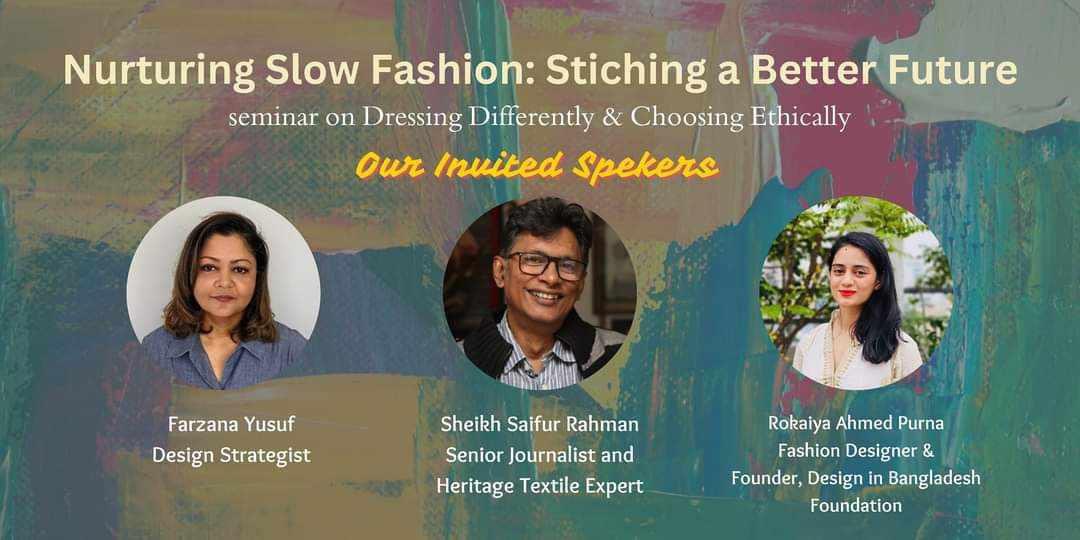 #BUP seminar 
Happy to be a part of this seminar 
Slow fashion impact and adaptation 🌺🇧🇩