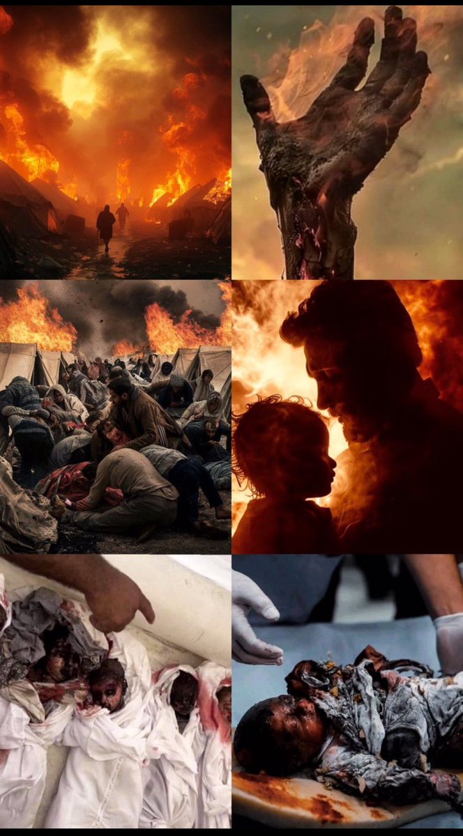 (وَلَا تَحْسَبَنَّ اللَّهَ غَافِلًا عَمَّا يَعْمَلُ الظَّالِمُونَ إِنَّمَا يُؤَخِّرُهُمْ لِيَوْمٍ تَشْخَصُ فِيهِ الْأَبْصَارُ.)

اللهم نستودعك فلسطين وكل أهالي غزّة فانصرهم واحفظهم بعينك التي لا تنام.

 #مجزره_رفح
#رفح_الآن