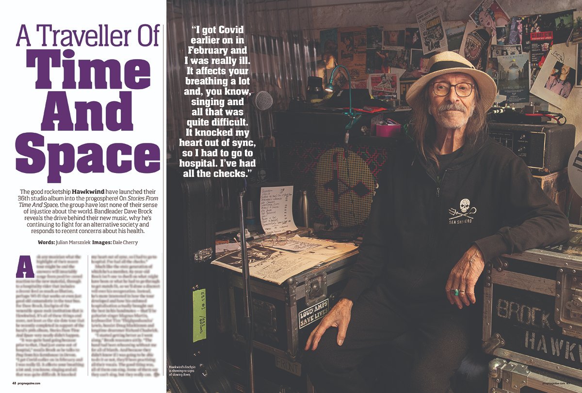 Attention @HawkwindHQ fans! Dave Brock tells us all about the band's new album Stories From Time And Space in the brand new issue of Prog Magazine. This issue is in the shops now! Or you can buy online here: bit.ly/buyprogmag