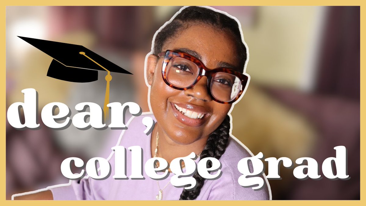 itsjoyofmylife's tweet image. New video just dropped for all my recent grads! youtu.be/B1qOrigYRDM