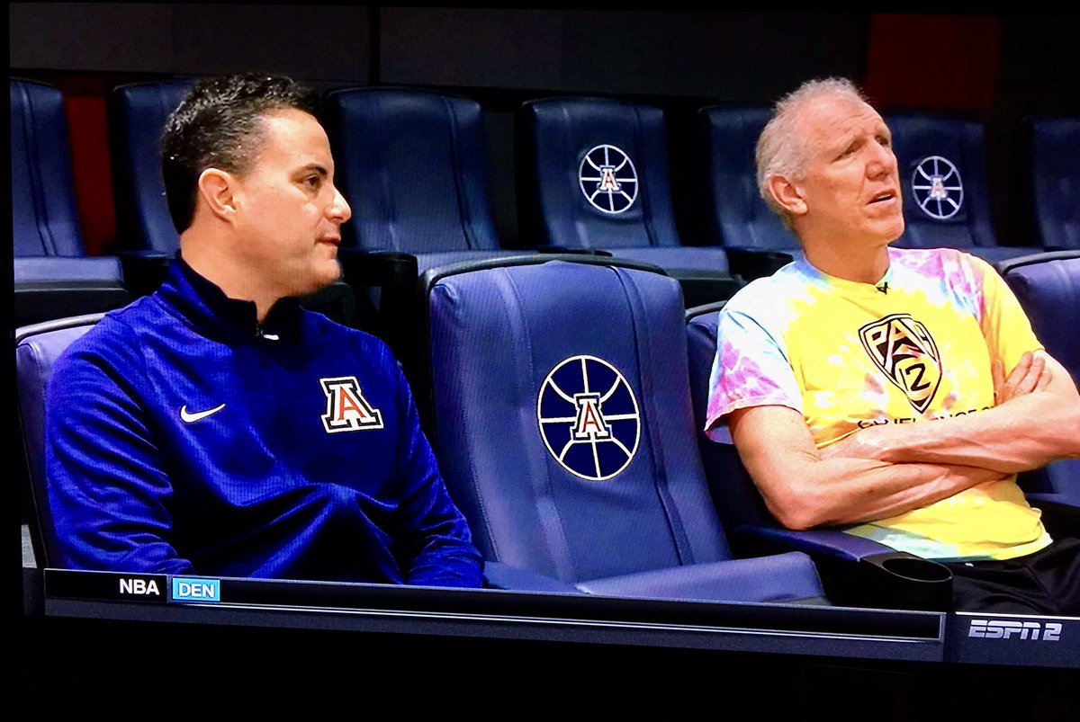 Bill Walton was the most positive, enthusiastic, unique and funny person I have met. In the 12 years I was at Arizona, I had the great fortune to be around Bill and interact with him as a colleague, mentor and friend. He introduced himself to me at every gameday shoot around