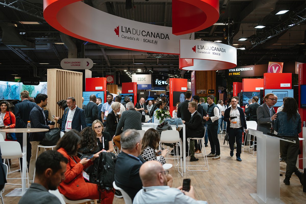 ivadolabs (@ivadolabs) on Twitter photo 📷 Back in Canada after a very rewarding experience at <a href="/VivaTech/">Viva Technology</a> where we fostered our relationship with the Canadian AI ecosystem and gained valuable insights from AI approaches showcased by the French government and industry! 🇨🇦🇫🇷
#IVADOLabs #VivaTech #ScaleAI #Canada 📷 Back in Canada after a very rewarding experience at <a href="/VivaTech/">Viva Technology</a> where we fostered our relationship with the Canadian AI ecosystem and gained valuable insights from AI approaches showcased by the French government and industry! 🇨🇦🇫🇷
#IVADOLabs #VivaTech #ScaleAI #Canada