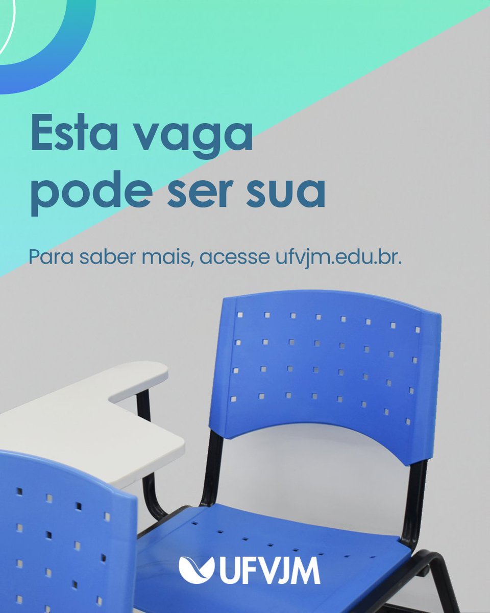 🚨 Fez Enem nos últimos dez anos e quer ingressar na federal? ✅ O processo seletivo 2° semestre está com edital aberto! É sua chance de estudar na UFVJM! 🤌 📍 Saiba mais no portal da UFVJM portal.ufvjm.edu.br/a-universidade… #VemPraUfvjm #ProcessoSeletivo