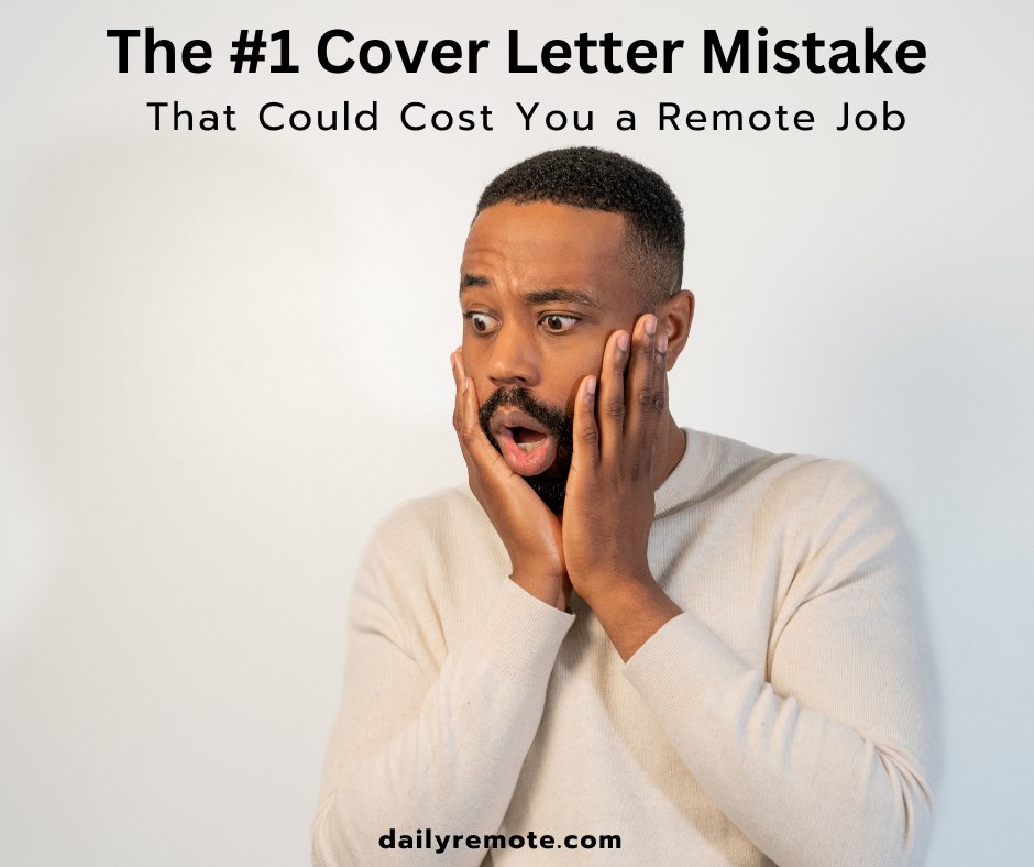 Are you still making this cover letter mistake?

A generic, one-size-fits-all cover letter can easily be recognized by hiring managers, suggesting a lack of genuine interest or effort. 

#coverlettermistake #remotework #jobsearch #jobhunting #careeradvice #jobtips #coverletter