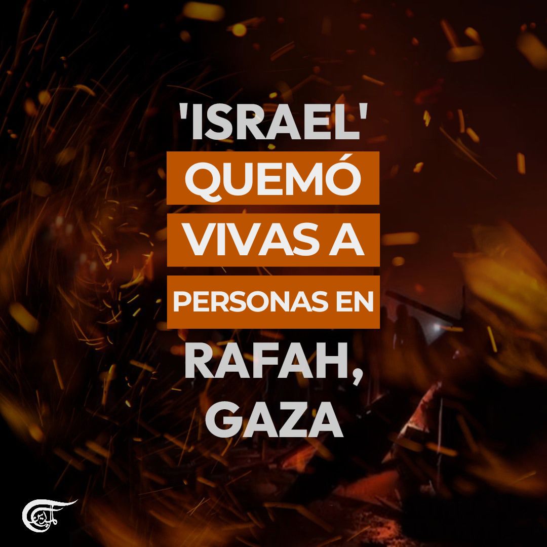 Las imágenes de Rafah publicadas en las plataformas de redes sociales, mostraban incendios que consumían las tiendas de campaña de los palestinos desplazados. Los funcionarios palestinos declararon que la mayoría de los cuerpos fueron carbonizados y quemados debido al ataque