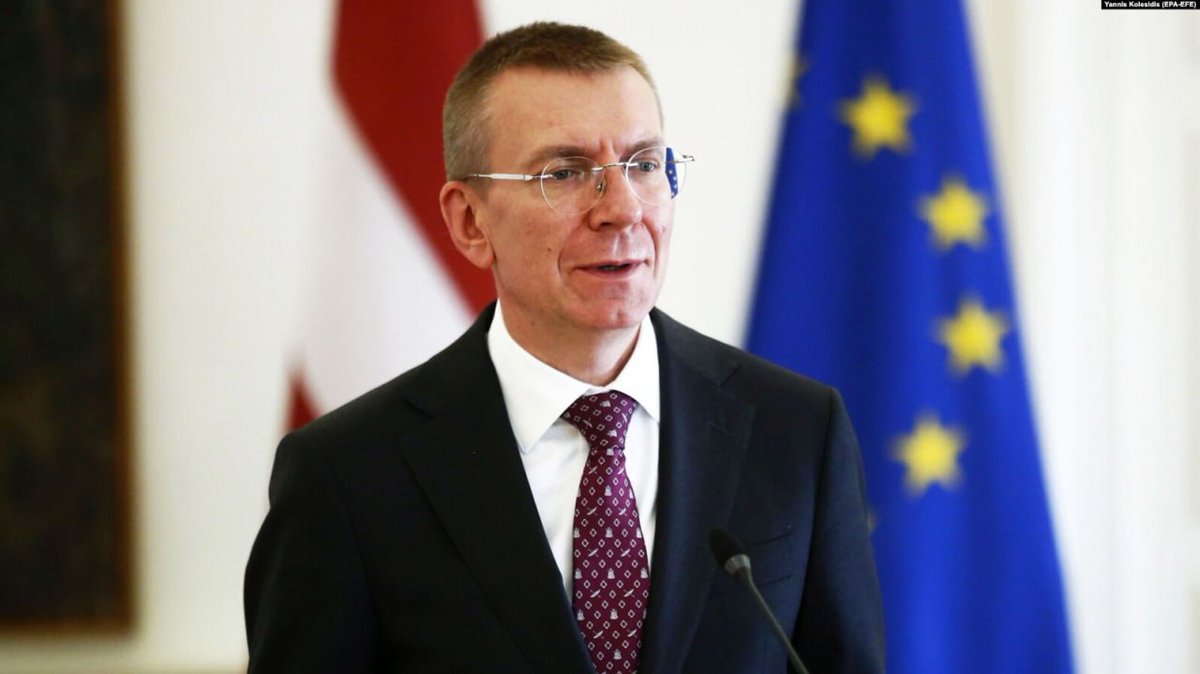 ❗Let Ukraine strike military targets in russia! 🇱🇻President of Latvia Edgars Rinkēvičs