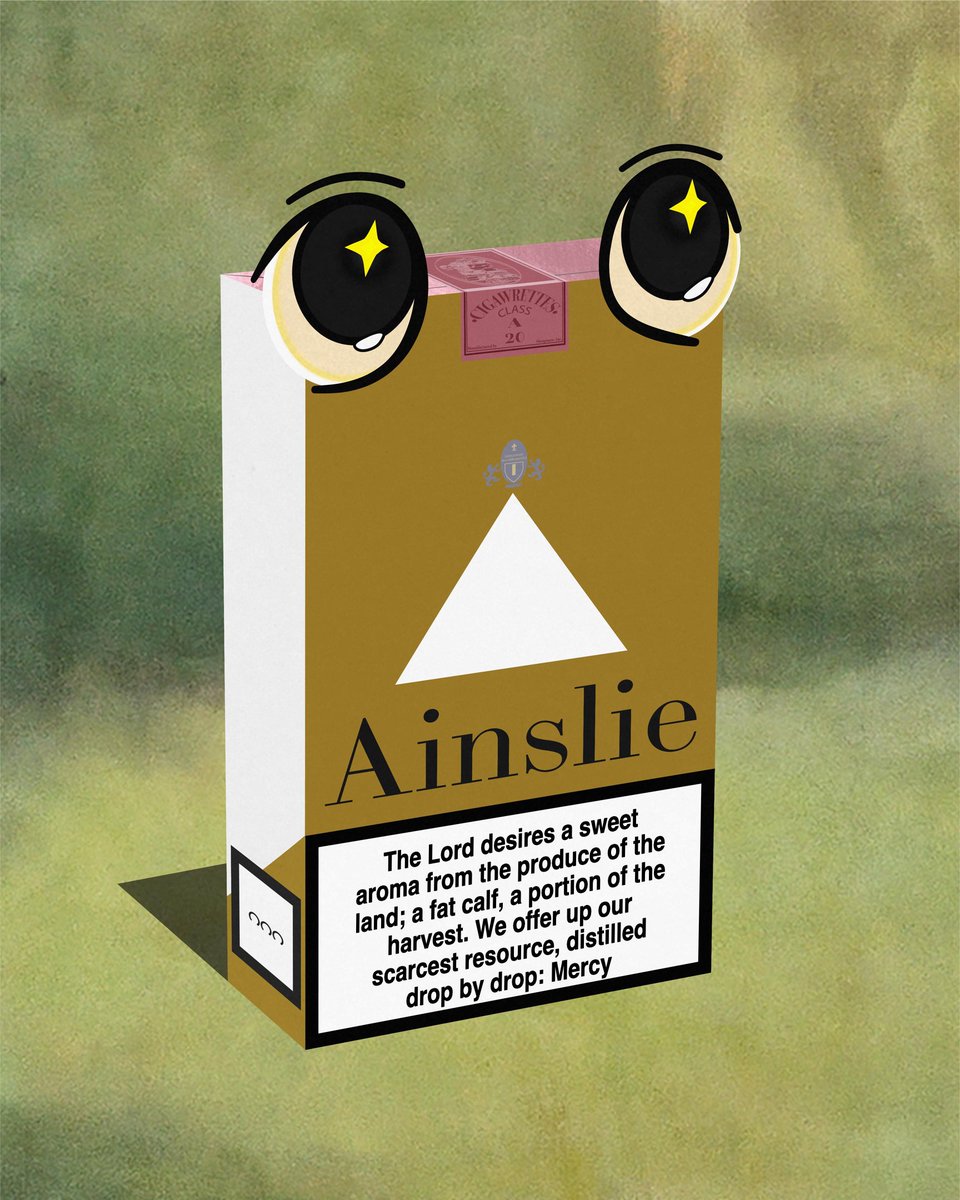 The Lord desires a sweet aroma from the produce of the land; a fat calf, a portion of the harvest. We offer up our scarcest resource, distilled drop by drop: Mercy