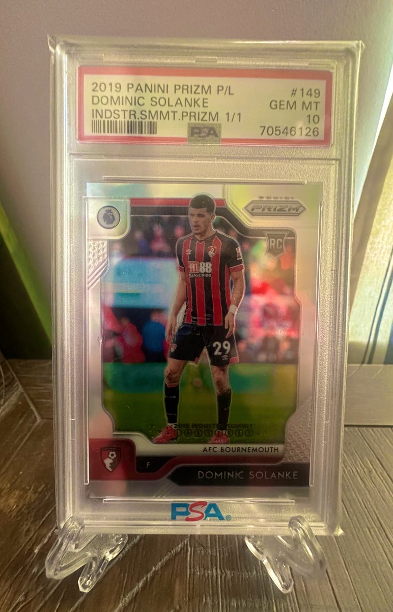 diabeticliberty's tweet image. The anime striker Dominic Solanke 1/1 Topps Industry Conference Rookie $550 shipped #RoboStack