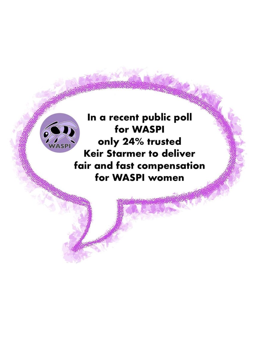 For the party who claims to stand for social justice, this is pretty damning. #WASPI #NotGoingAway @UKLabour @Keir_Starmer