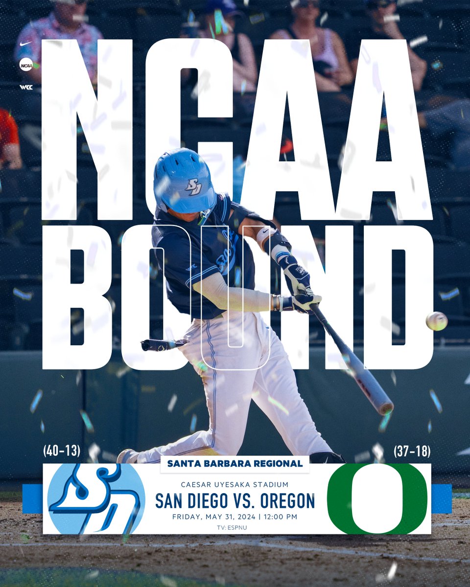 Back in the Big Dance.

🗞: bit.ly/4aF4wvh

@NCAABaseball | #GoToreros