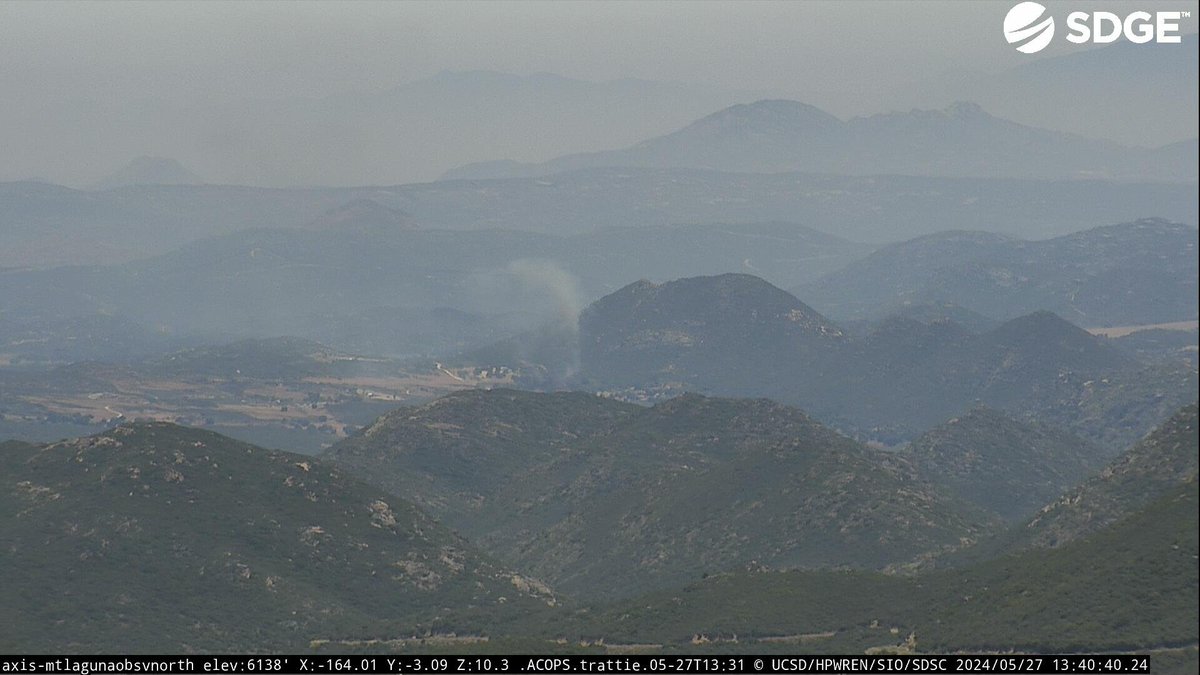 SDCountyFires's tweet photo. #CameronFire - Cameron Truck Trail & La Posta Truck Trail, Morena Village
1/4 acre vegetation fire in light fuels with a slow rate of spread. 1 structure immediately threatened. Potential for 5 acres. https://t.co/SYuyM12yuA