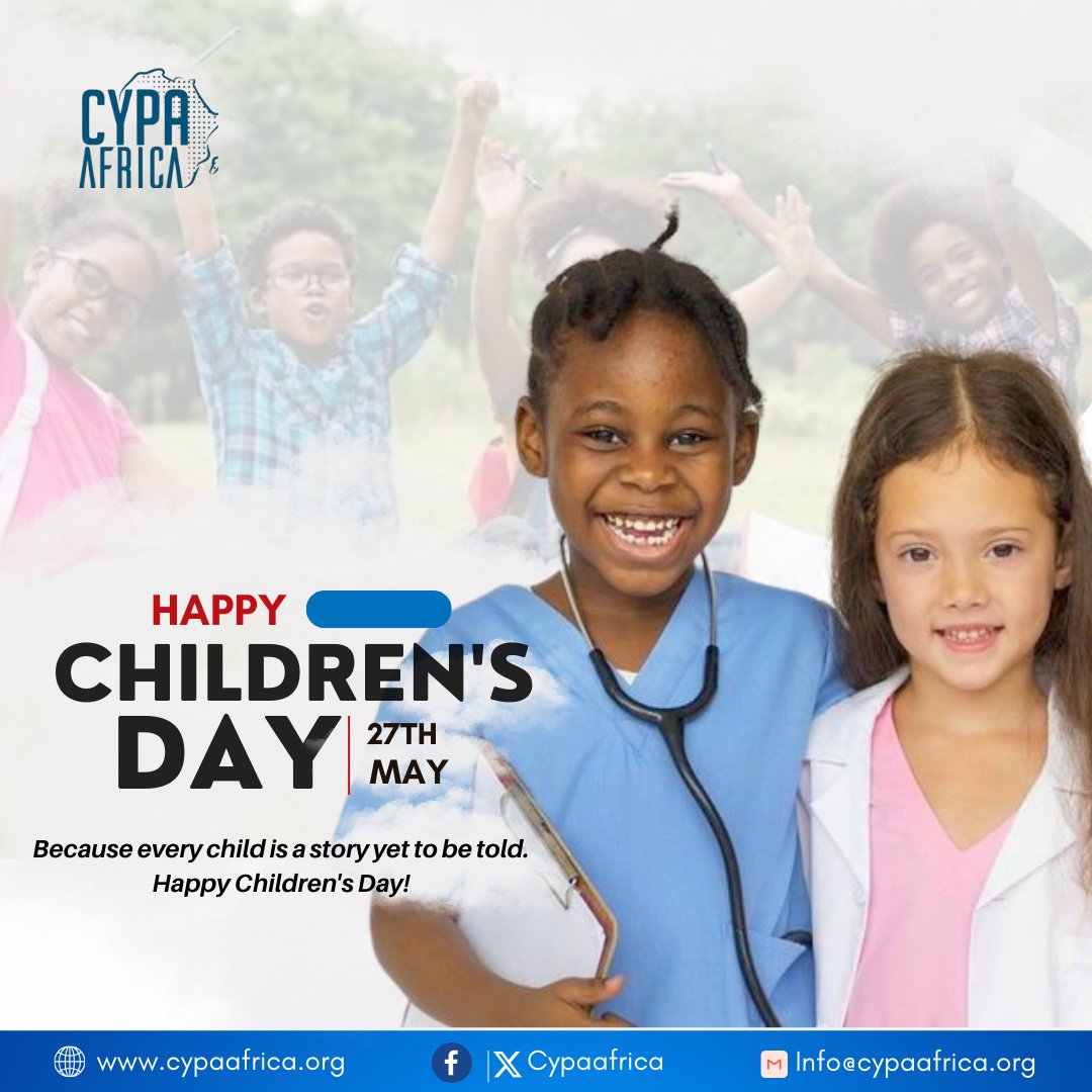 PRESS RELEASE
CYPA Africa Calls for Nationwide Domestication of Child Rights Acts by 2030 on Children's Day
Jos, Nigeria - May 27, 2024.
@HouseNGR @AishaYesufu @NDI @HeForShe @ECESeu @SituationRoomNg @lazapir @OfficialPDPNig @lazapir @lazapir