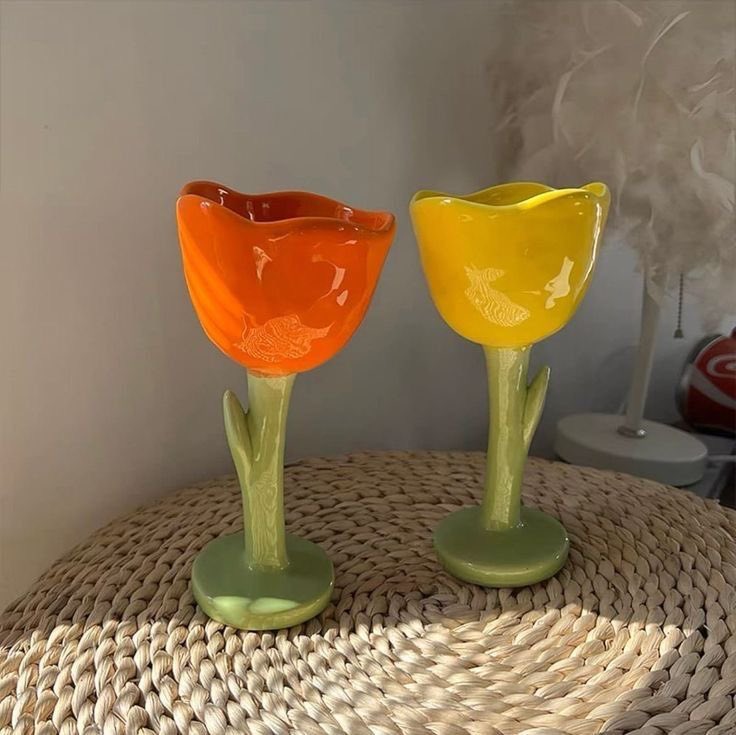 estas copas con forma de tulipán.... las necesito tanto