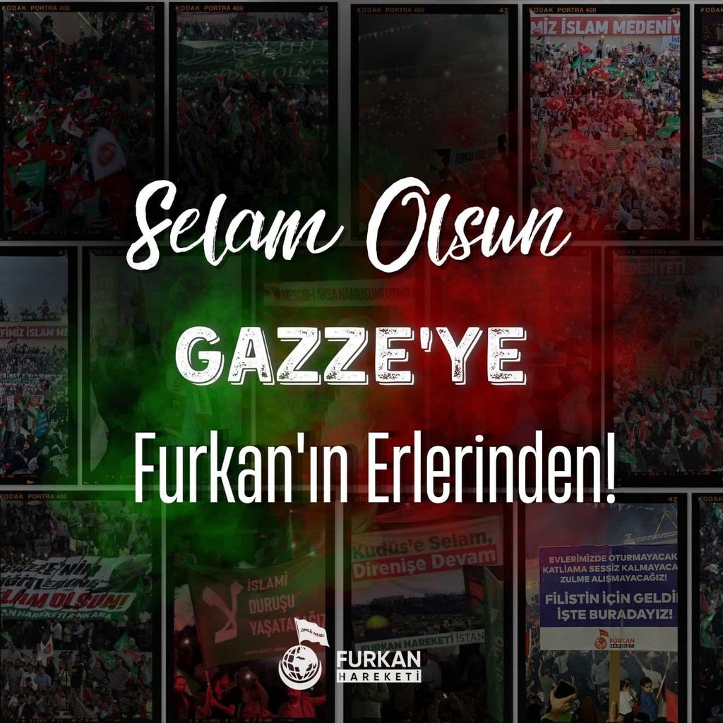 @C_karatay_ Furkan'ın Erlerinden GAZZE'YE Selam Olsun ☝️

FilistiniçinAyaktayız
#FurkanHareketi