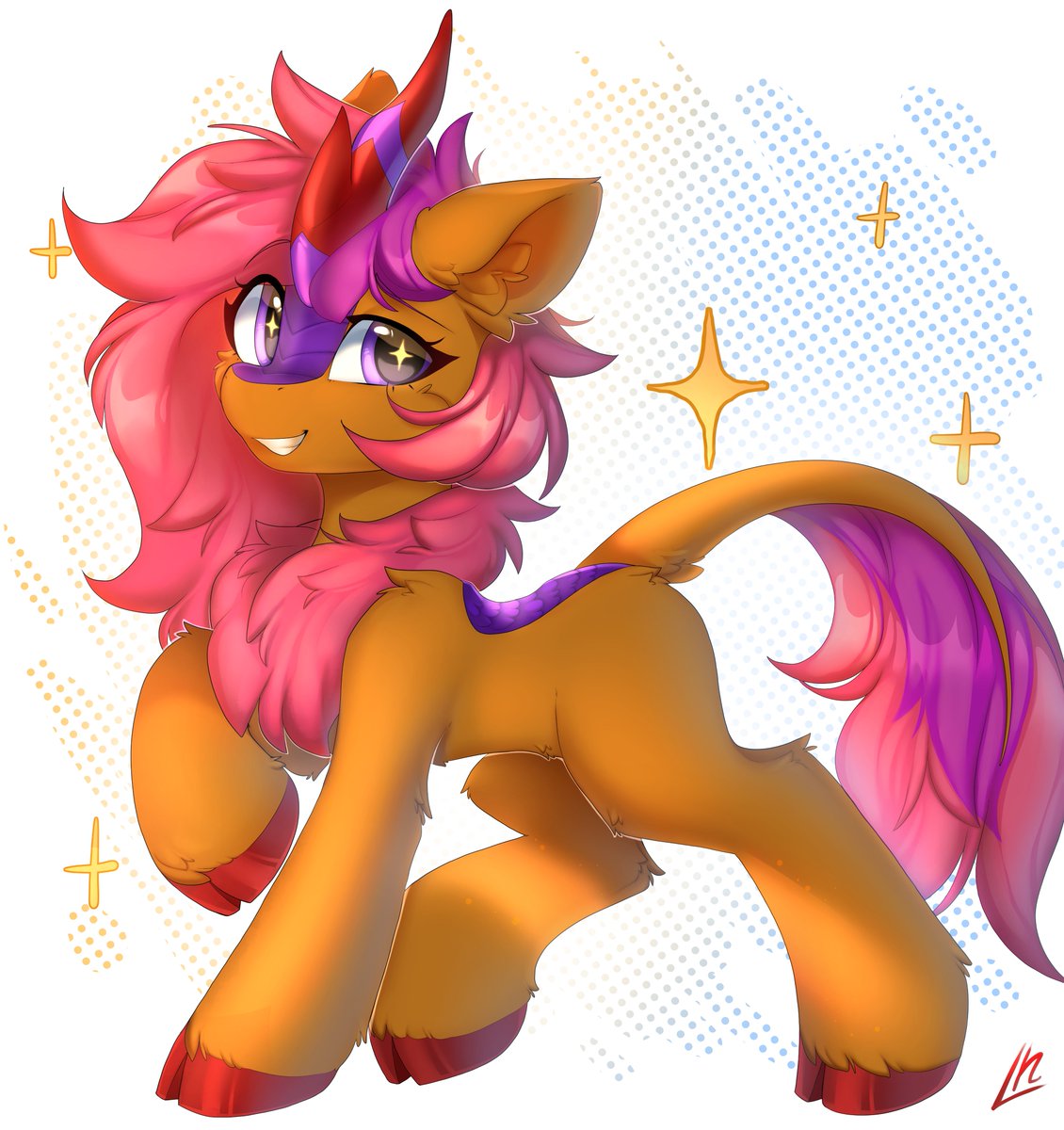 Finished ych of cool kirin!! :3
She knows she cool~
#mlp #mylittlepony #ocart