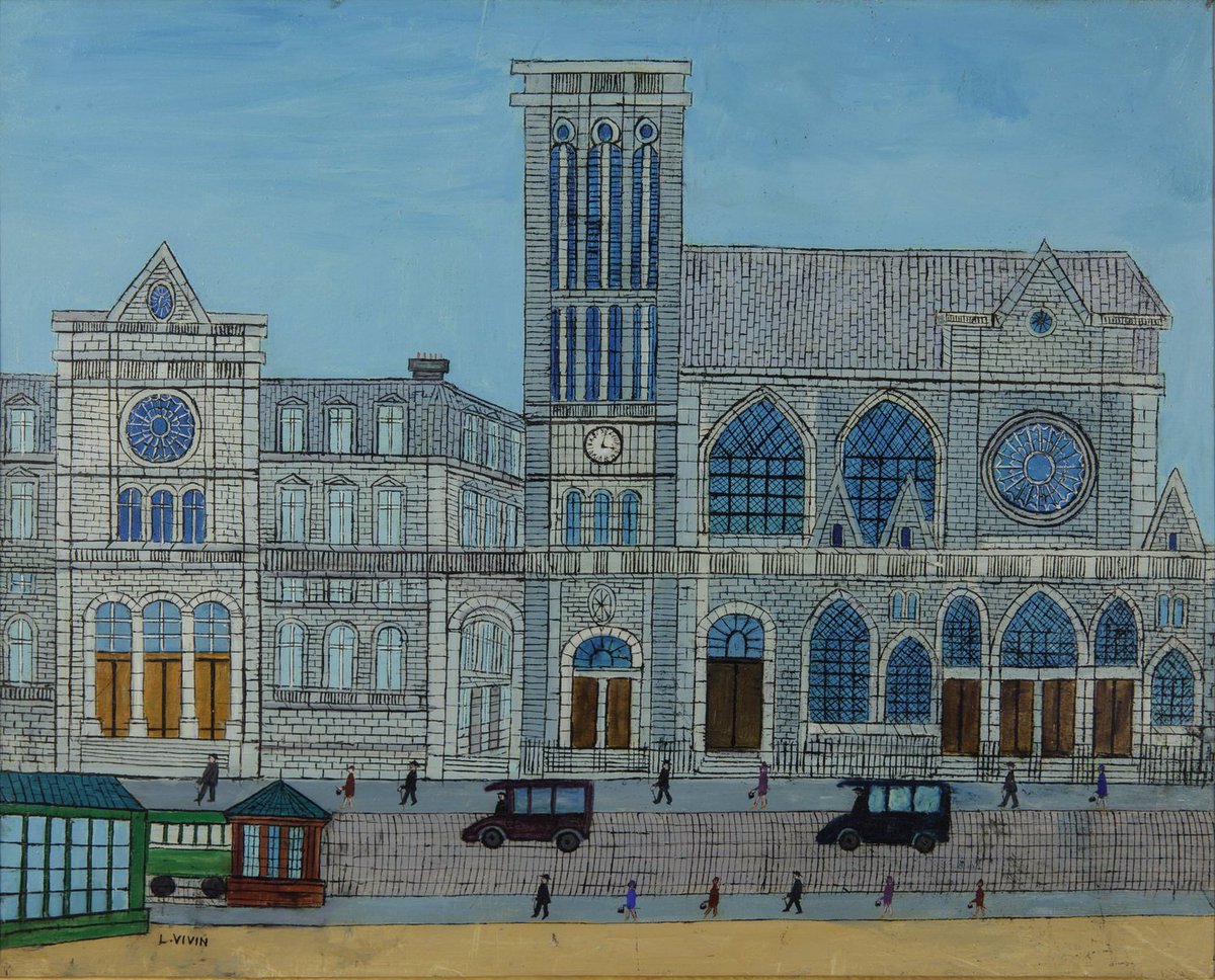 Louis Vivin (28 July 1861- 28 May 1936 )
Paris, église Saint Germain l’Auxerrois