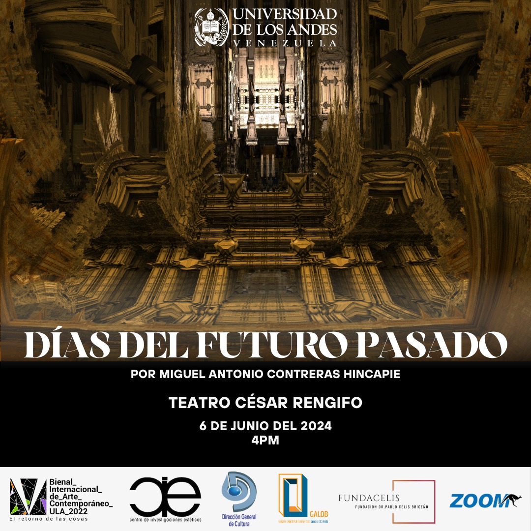 bonuccimario: Desde el Centro de Investigaciones Estéticas (CIE) de la Facultad de Humanidades y Educación *ULA*, la Bienal Internacional de Arte Contemporáneo, la Dirección General de Cultura y la Galería La Otra Banda; nos complace anunciar la realizac…