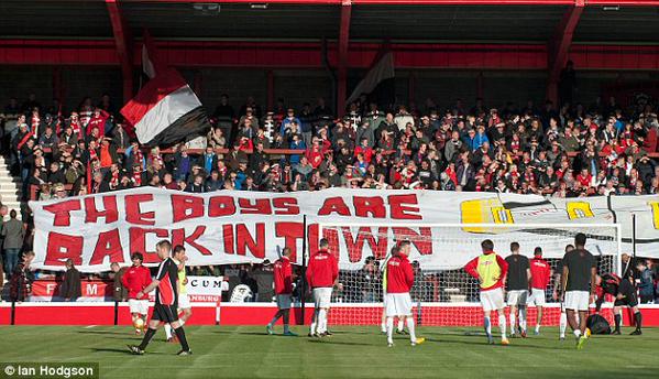Awaydays23's tweet image. ON THIS DAY 2015: FC United v Benfica #FCUM