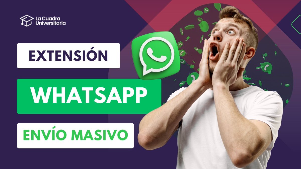 Aprende a enviar mensajes masivos en WhatsApp

Encuentra el tutorial completo en: youtu.be/pjSTueQnmw8