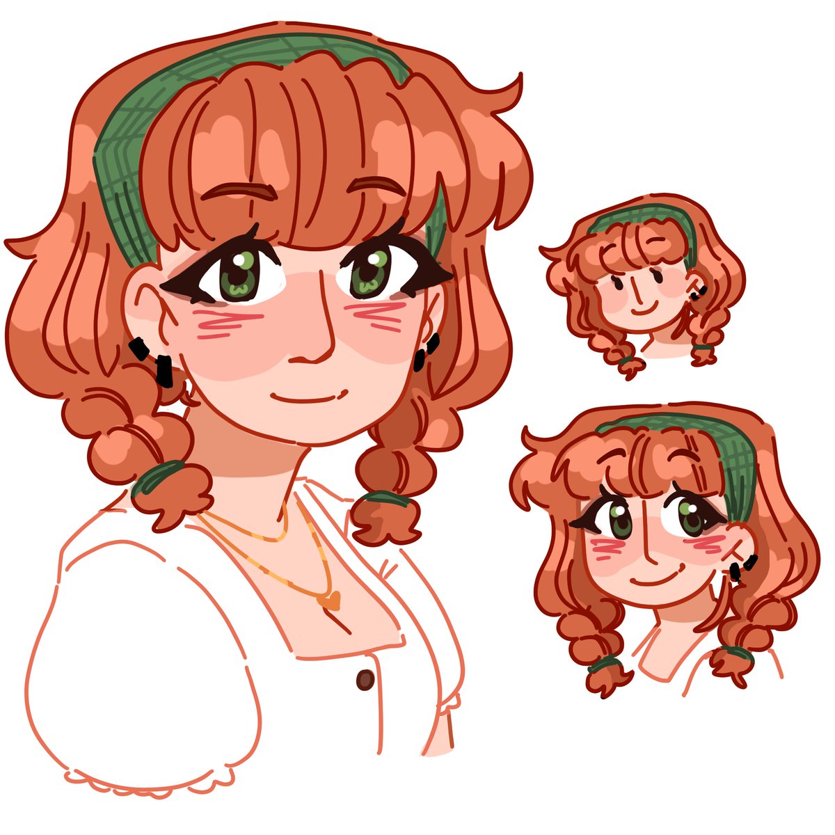 Ive been wanting to draw her for so long and i finally sat down and committed to it! I drew her and all my styles as practice 

[@soupforeloise #soupforeloise #minecraftsos ]