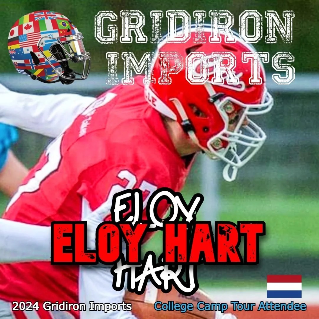 Gridiron Imports Foundation (@gridironimports) on Twitter photo Our next four camp tour participants will represent four countries at a very high level.
<a href="/MalikSow33/">Malik</a> from Germany, <a href="/AntonKravchukk/">Anton Kravchuk</a> from Ukraine, <a href="/Jenkinswells43/">Jenkins_wells</a> from the US, and <a href="/eloyhart08/">Eloyhart</a> from Holland.
<a href="/BrianSpapens/">Coach Brian Spapens</a> <a href="/FryeburgAcademy/">Fryeburg Academy</a> @Creek_Football , <a href="/amsterdamcru/">Amsterdam Crusaders</a> Our next four camp tour participants will represent four countries at a very high level.
<a href="/MalikSow33/">Malik</a> from Germany, <a href="/AntonKravchukk/">Anton Kravchuk</a> from Ukraine, <a href="/Jenkinswells43/">Jenkins_wells</a> from the US, and <a href="/eloyhart08/">Eloyhart</a> from Holland.
<a href="/BrianSpapens/">Coach Brian Spapens</a> <a href="/FryeburgAcademy/">Fryeburg Academy</a> @Creek_Football , <a href="/amsterdamcru/">Amsterdam Crusaders</a>
