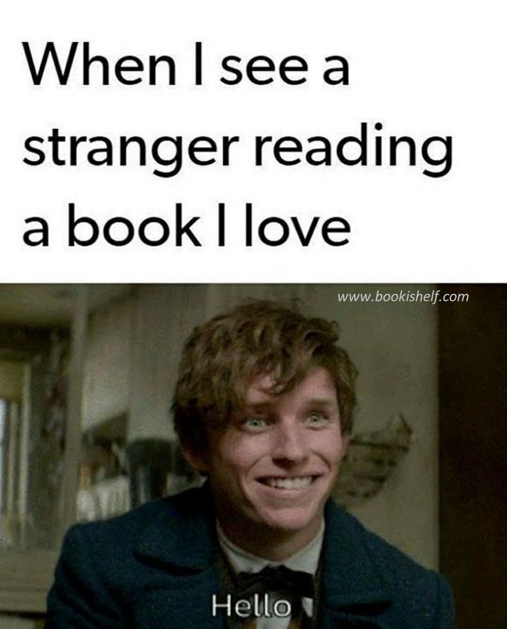 Making new bookish friends be like! 😃 📖 

[🤪 Meme credit: bookishelf]

#books #bookworm #bookishthings #bookmeme