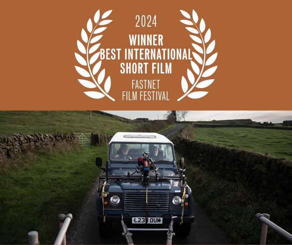 Thank you @FastnetFilmFest for awarding Ticker Best International Short Film. The whole team is immensely proud and thinking of the late Ian Gelder, who we dedicate this to.