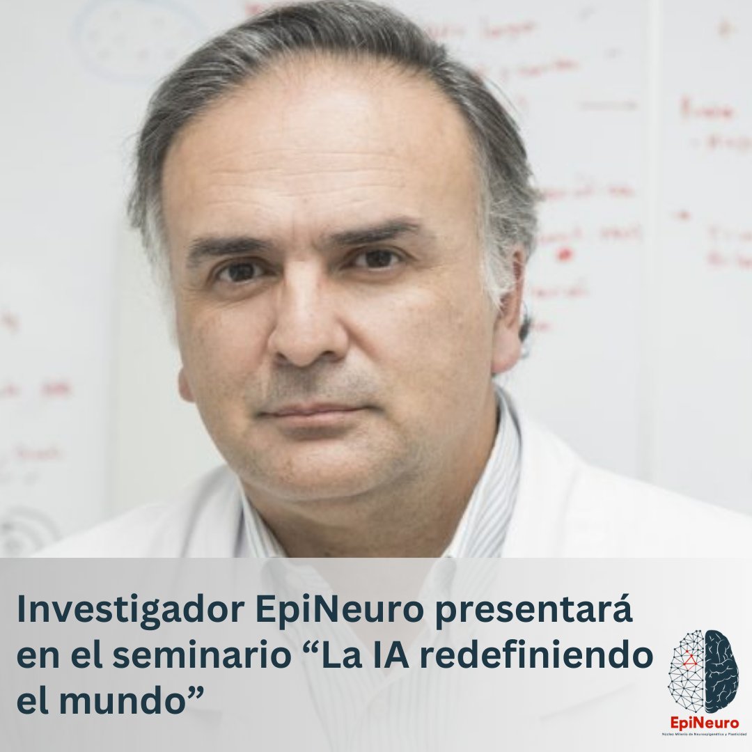 Núcleo EpiNeuro (@nucleo_epineuro) on Twitter photo 🚀 Seminario online: Únete a nosotros este miércoles 29 de mayo a las 09:00 hrs para explorar cómo la inteligencia artificial está transformando el mundo 🌐. Entre los expositores, estará el director alterno de <a href="/nucleo_epineuro/">Núcleo EpiNeuro</a>, Martín Montecino 🧠🙌.
🔗 bit.ly/3KfmJot 🚀 Seminario online: Únete a nosotros este miércoles 29 de mayo a las 09:00 hrs para explorar cómo la inteligencia artificial está transformando el mundo 🌐. Entre los expositores, estará el director alterno de <a href="/nucleo_epineuro/">Núcleo EpiNeuro</a>, Martín Montecino 🧠🙌.
🔗 bit.ly/3KfmJot