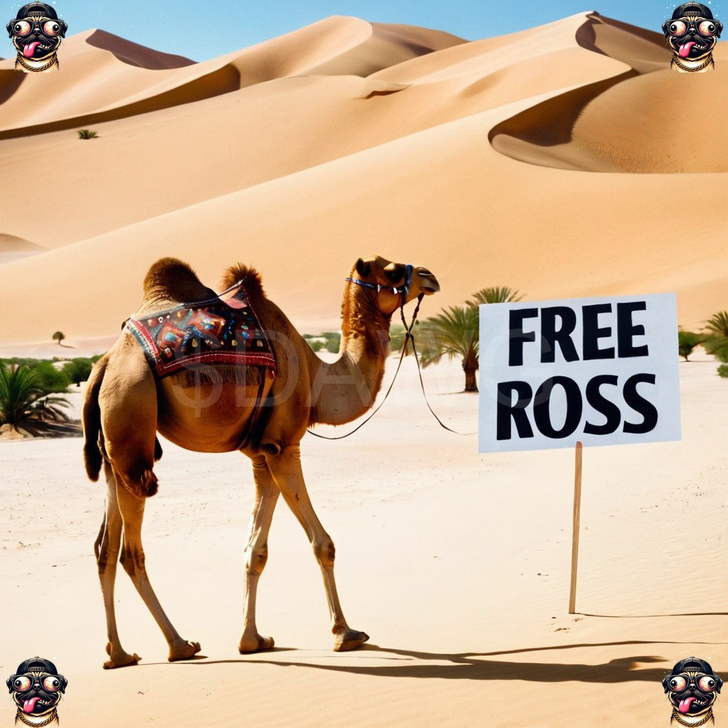 @FreeRossNow The #LostCamelSociety is on its way to #FreeRoss with think it's time to @FreeRossNow this election cycle we will #PardonRoss with the help of $FRN grab some today to help support the cause!