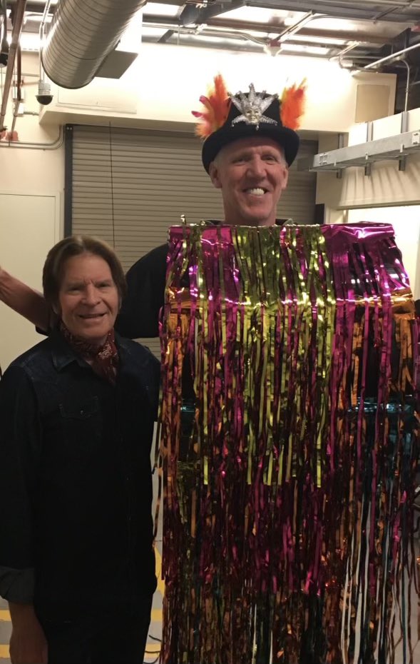 So sad that our friend Bill Walton has passed away. He was truly a very special and joyful person and his megawatt smile made everyone smile! His enthusiasm for life and all things rock and roll was unstoppable and we miss you Bill! Our love and prayers to Lori and family.