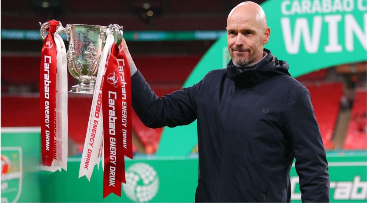 Major Trophies won since Ten Hag joined as manager!

Pep 4
Ten Hag 2
Klopp 1
Moyes 1
Arteta 0
Emery 0
Howe 0
Pochettino 0
Ange 0
De Zerbi 0
Frank 0
Dyche 0

But apparently ETH is the worst coach in the PL!

Somebody please make it make sense!

Not saying ETH doesn’t need to