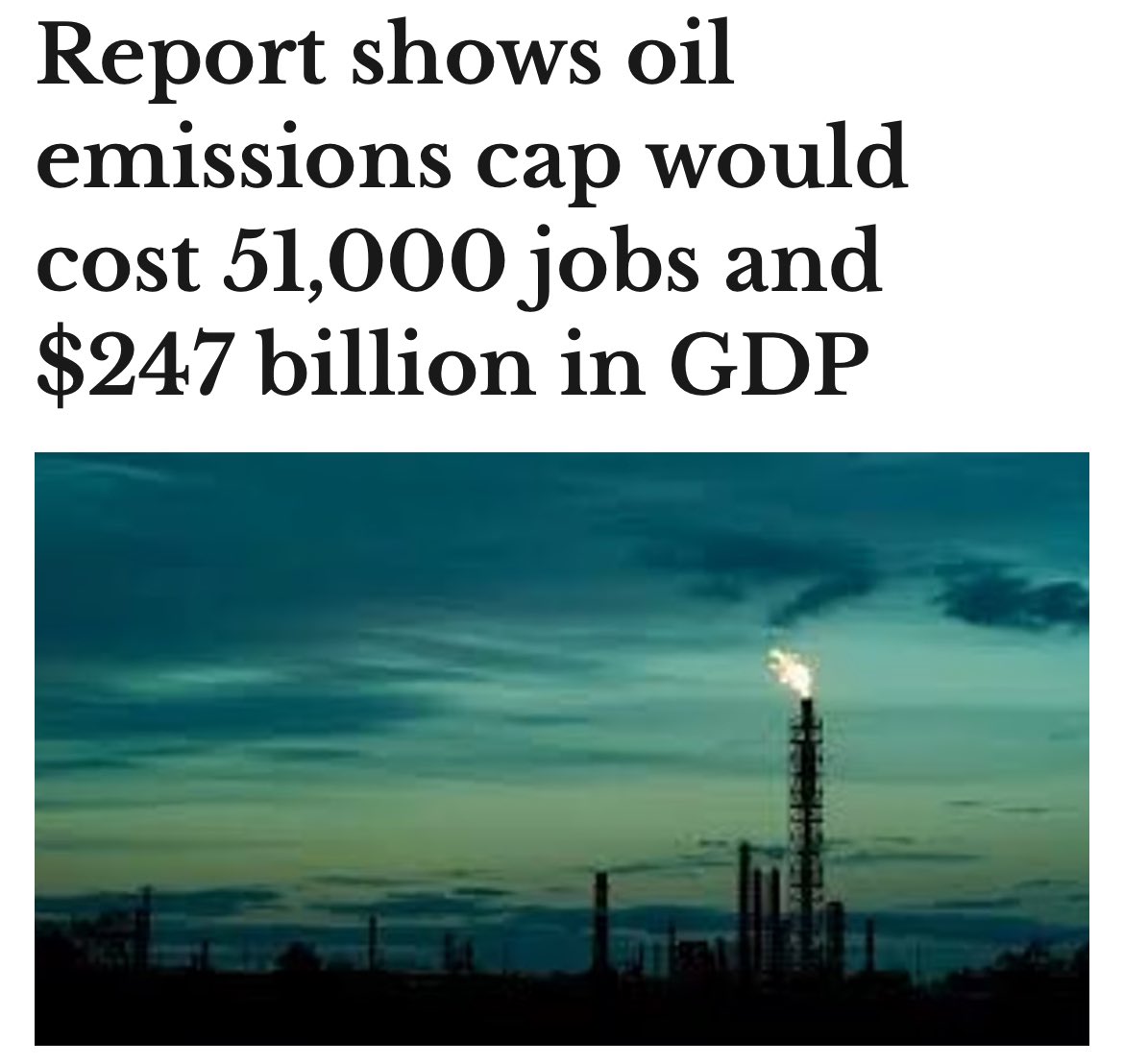 Today, alongside Premier @ABDanielleSmith, and Minister of Energy and Minerals, @BrianJeanAB, Alberta is once again calling on Ottawa to scrap their dangerous production cap. S&P Global’s new analysis exposes the feds proposed oil and gas cap on conventional oil as a reckless