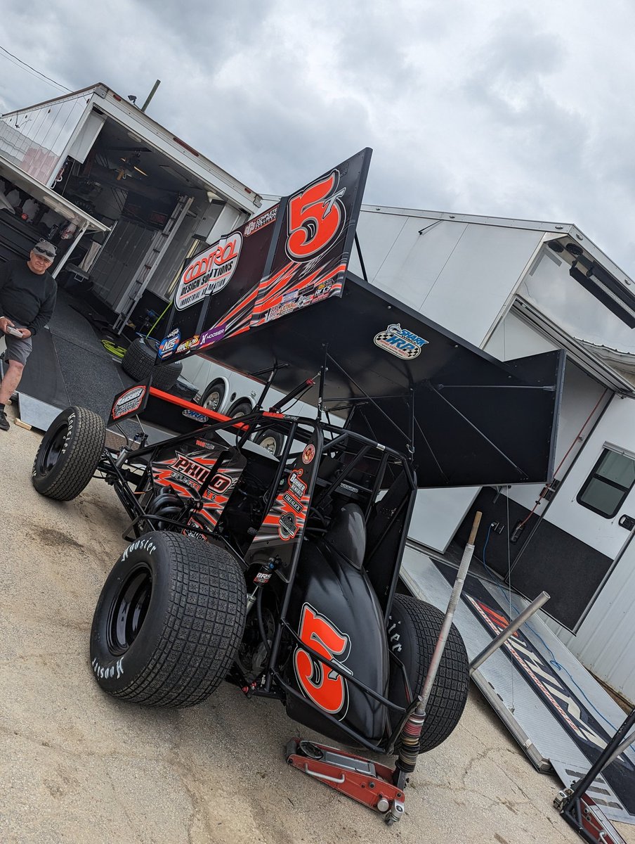 Local <a href="/The5T/">Travis Philo</a> is part of the 48-car <a href="/WorldofOutlaws/">World of Outlaws</a> field <a href="/FremontSpeedway/">Fremont Speedway</a>