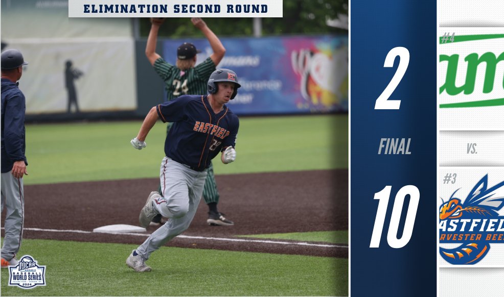NJCAABaseball's tweet photo. 🔥 The Bees Bats are on Fire!

Dallas-Eastfield defeats Camp to stay alive in the 2024 #NJCAABaseball DIII World Series. The Harvester Bees racked up 15 hits in the contest.

https://t.co/oaBxOTOf9q https://t.co/J5TWYLSnc4