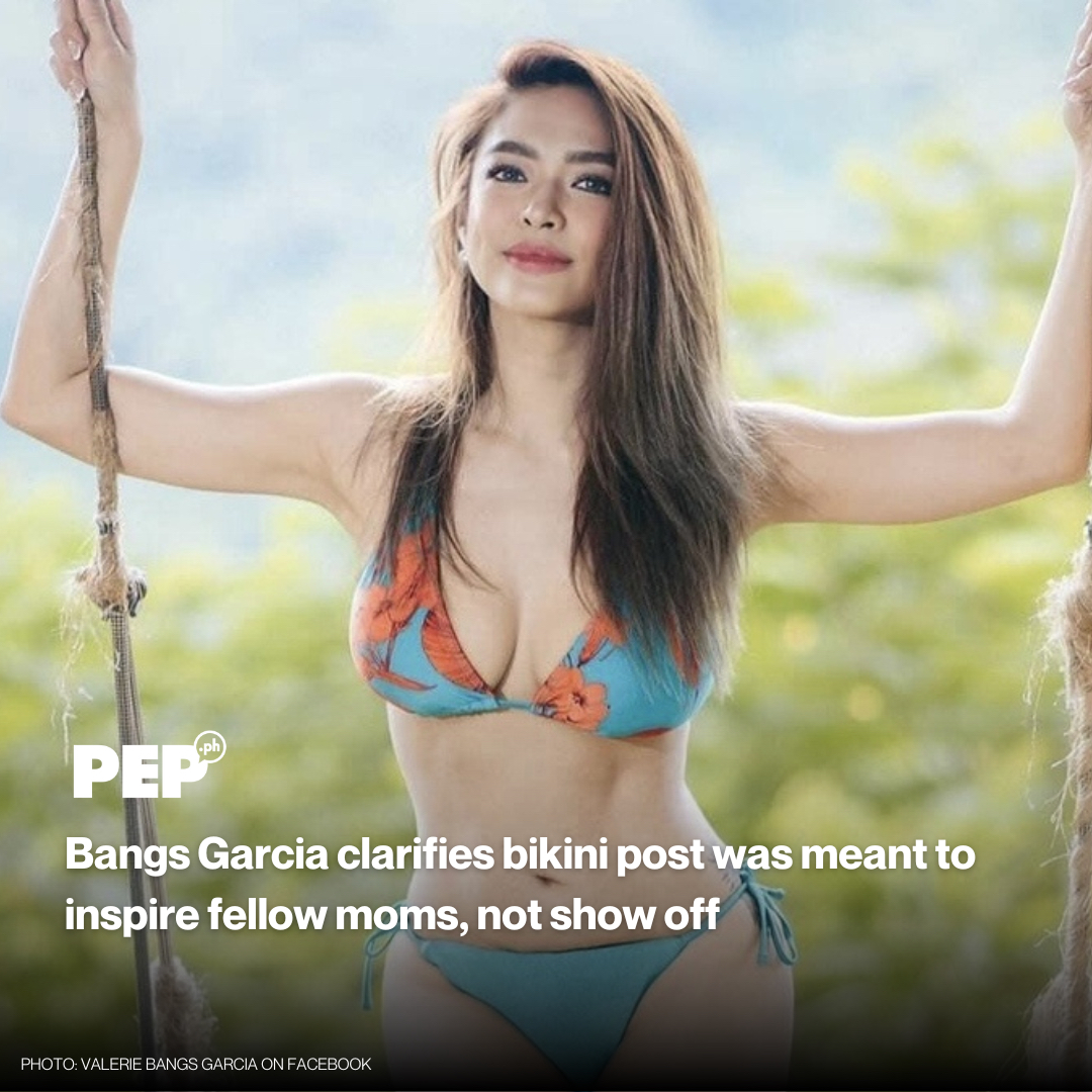 Bangs Garcia urges netizens to be mindful of hateful comments as she embraces her post-pregnancy body, stretch marks and all: 'This post is to enlighten all of you that my main goal has ALWAYS been to inspire people, especially mums.' Read full story: tinyurl.com/2xnssvhv