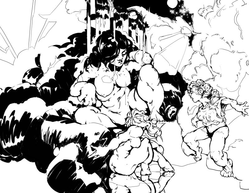 Aphra, Weaver and a nymph.