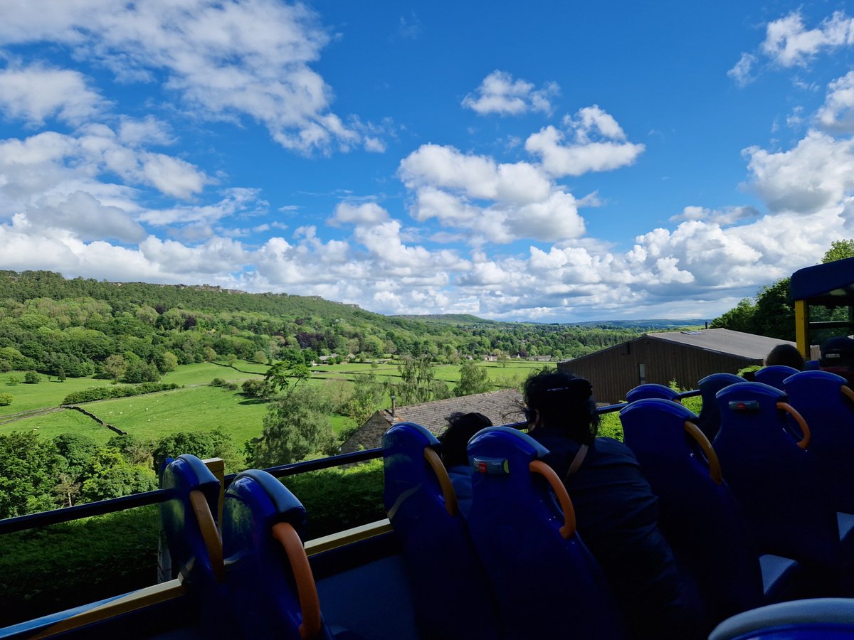There's yet more beautiful scenery between Castleton and Chatsworth.