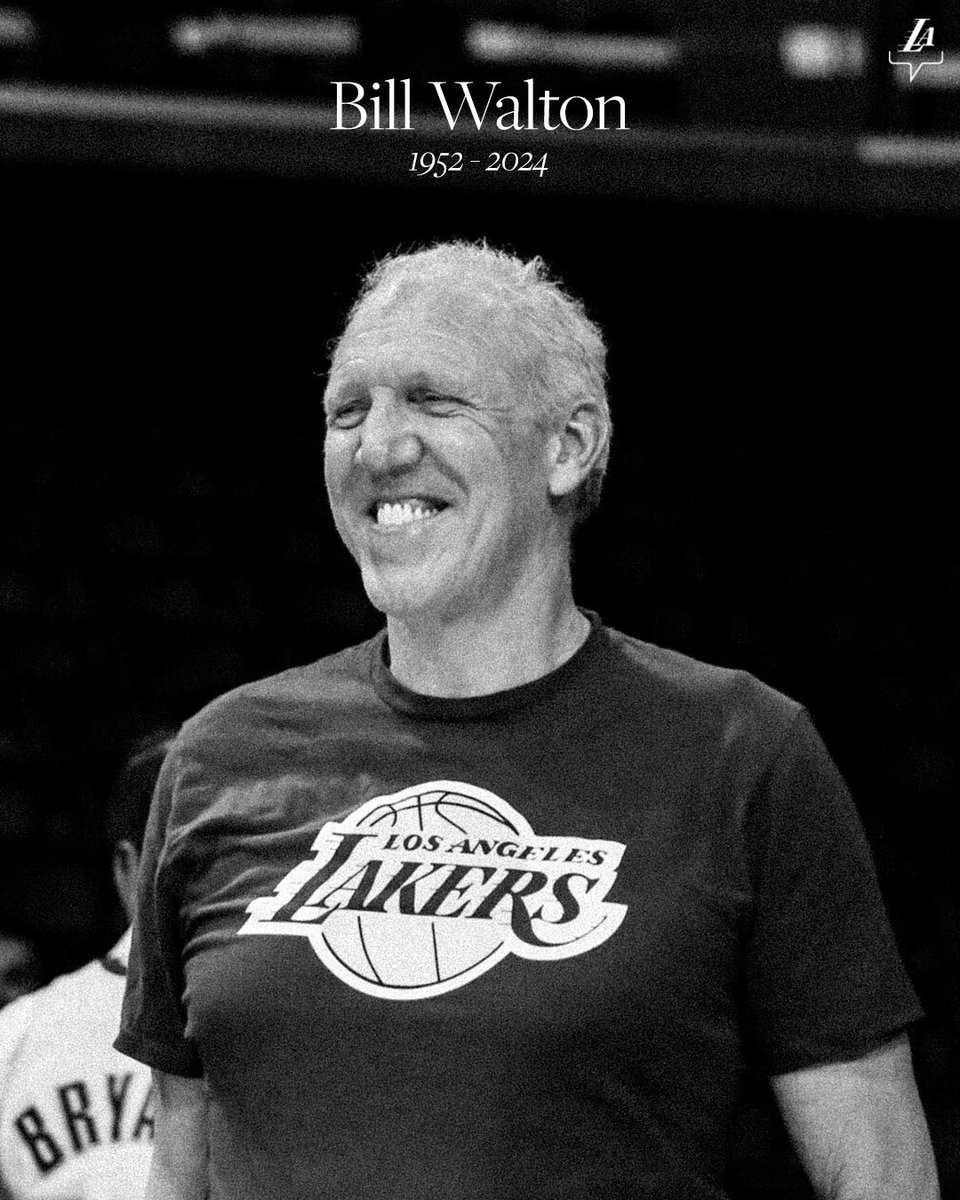 Mourning the loss of the iconic Bill Walton