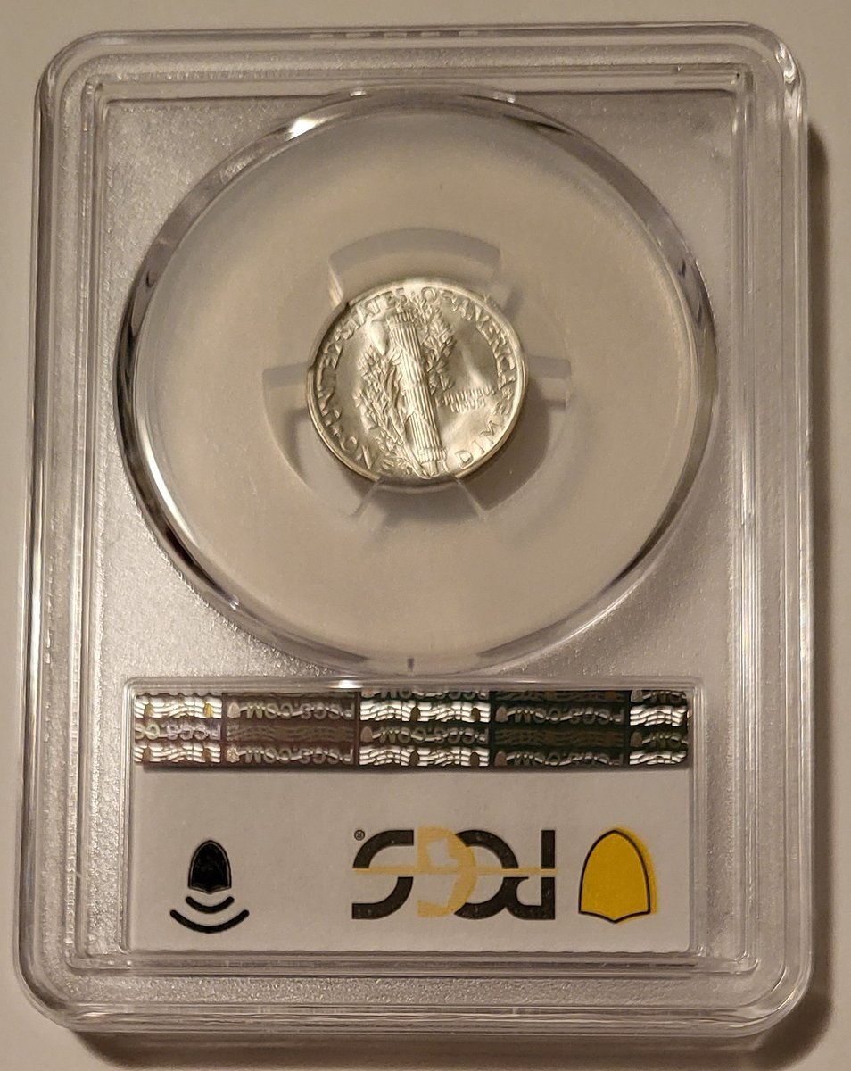 **Coin of the Day**
1943 S Mercury Dime MS67 PCGS GSH

Always FREE Domestic Shipping! talosnumismatics.com 

#coins #coincollecting #PCGS #pcgscoins #pcgscoin #silvercoins #certifiedcoins #mercurydime #gradedcoins #certifiedcoins