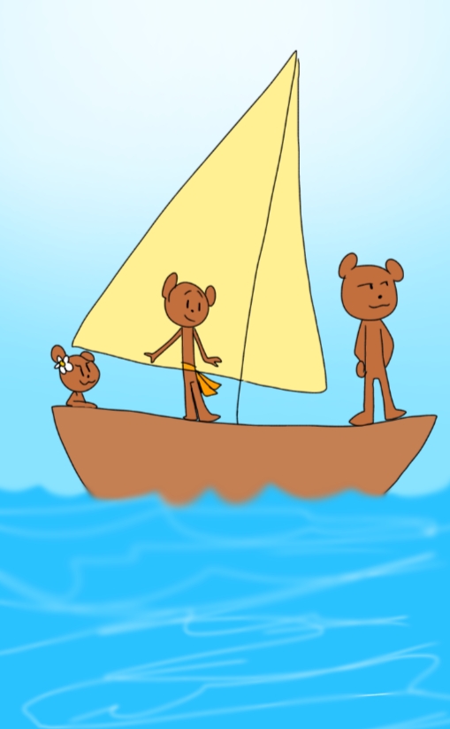 Sailboat 
#animalalphabets #bears #sailing #sea #ocean #boat #creatures #friends @AnimalAlphabets