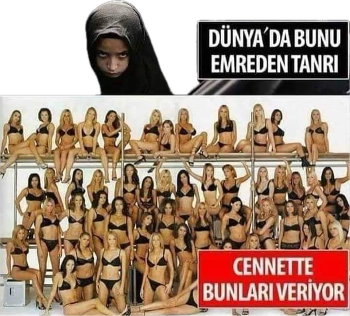 Tanrının varlığıyla ilgilenmiyorum ama dinler kesinlikle yalan 🤥