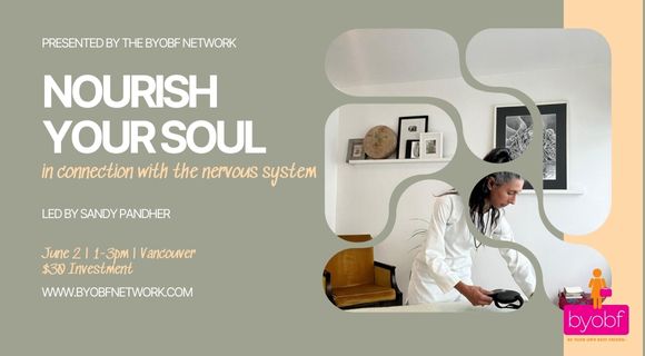 BYOBFNetwork's tweet image. Dive deep into the realms of holistic wellness, nurture your spirit, and awaken the potential that resides within. Embrace the transformative power of connection, breath, and intention at "Nourish Your Soul." byobfnetwork.com/nourishyoursou…